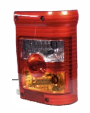 Tail Light Assembly w/o wire Yellow Lens BLRO T2