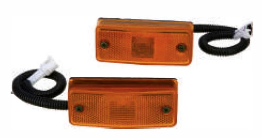 Side lndicator-24V-White Cplr (2 Pin White Female Coupler with Wire) UNIVERSAL