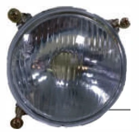 Head Light Assy with P43 Holder TAFE T-245