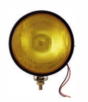 142 MM Spot Light-Yellw Glass w/o Bulb UNIVERSAL