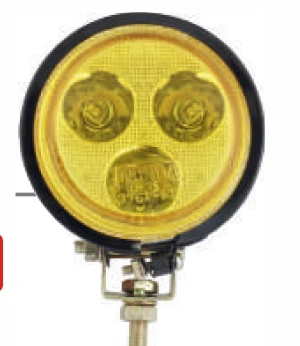 LED Spot Light 85mm Yellow Lens-12V UNIVERSAL